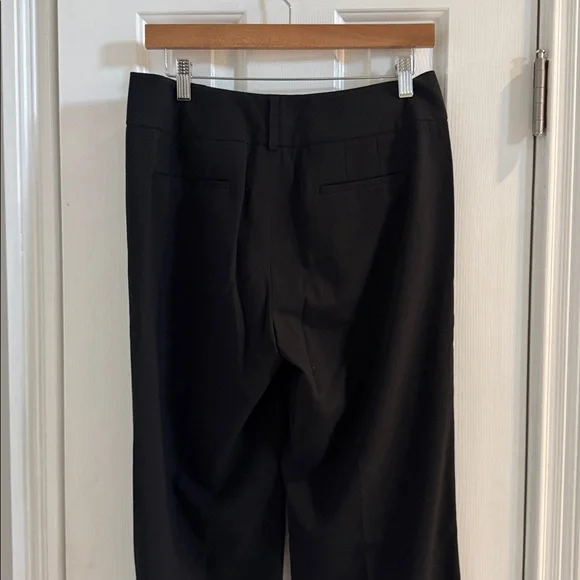T Tahari Black Trousers w/ Wide Waistband - Picture 6 of 9